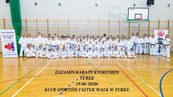 Egzamin karate. Turek (zdjęcie grupowe)