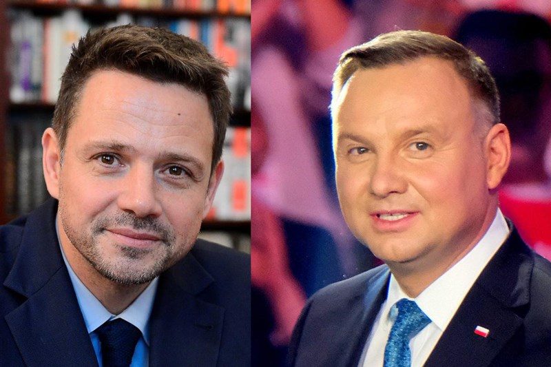 Rafał Trzaskowski i Andrzej Duda