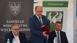 Ciemień (gm. Kawęczyn): podpisanie umowy | Krzysztof Grabowski, Jan Nowak