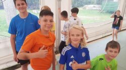 zadowoleni młodzi judocy UKS Judo Tuliszków