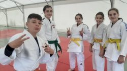 zadowoleni młodzi judocy UKS Judo Tuliszków