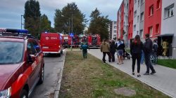Turek. Wybuch butli z gazem na ul. Wyszyńskiego 14