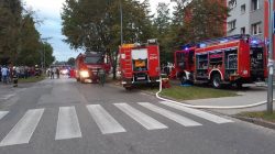 Turek. Wybuch butli z gazem na ul. Wyszyńskiego 14
