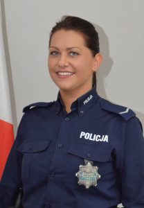 Brudzew. Dzielnicowa Justyna Grabowska