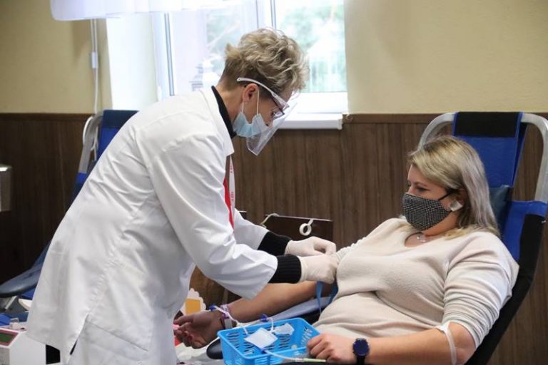 Kalinowa. Zbiórka krwi