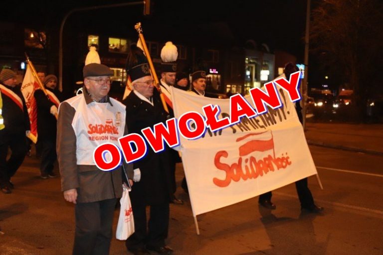 Marsz Pamięci 13 grudnia 2020 r. odwołany