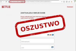 Oszustwo - wyłudzenie danych