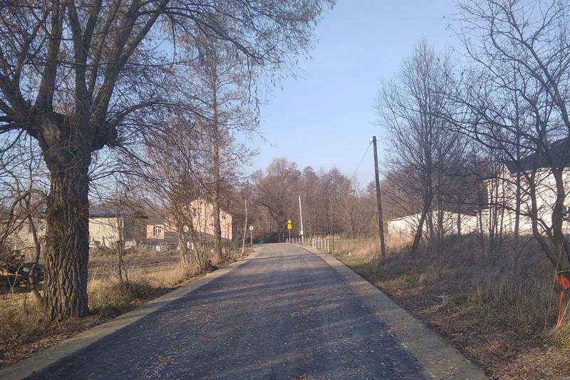 Sarbicko - kolejna inwestycja drogowa w gm. Tuliszków zrealizowana