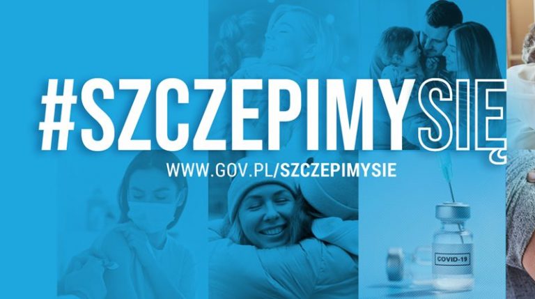 Baner promocyjny akcji #SzczepimySię