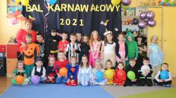 Wyszyna. Bal karnawałowy przedszkolaków