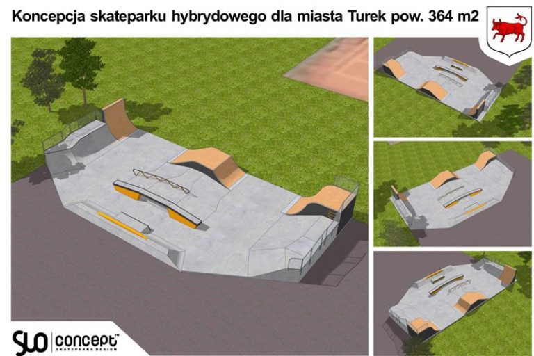 Koncepcja skateparku w Turku