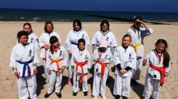 Zawodnicy KSiSW na zgrupowaniu Kyokushinkai Karate