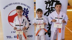 Zawodnicy KSiSW na zgrupowaniu Kyokushinkai Karate