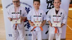 Zawodnicy KSiSW na zgrupowaniu Kyokushinkai Karate
