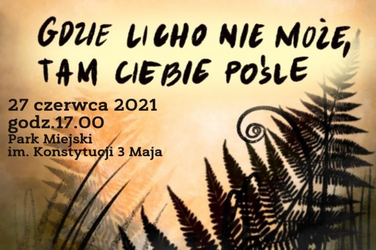 Biblioteka Turek: Gra miejska "gdzie licho nie może..." | plakat