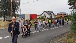 V piesza pielgrzymka z Kaczek Śr. do sanktuarium Przemienienia Pańskiego w Galewie