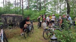 Rajd rowerowy: schrony "Przedmościa Koło"