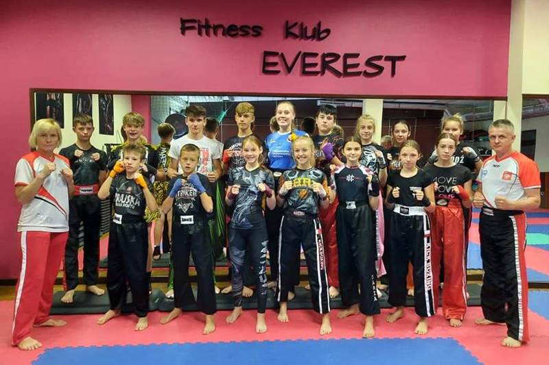 Karatecy i kickboxerzy ze Strikera Turek na obozie (2021)