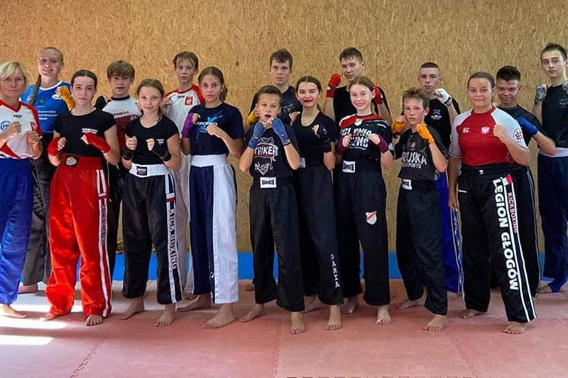 Mieszkaniec Turkowic na konsultacjach kadry narodowej kickboxingu