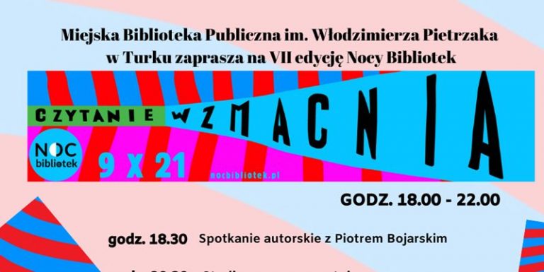 Turek. Noc Bibliotek