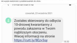 Wyłudzają dane osobowe na sms od Kwarantanny. To oszustwo