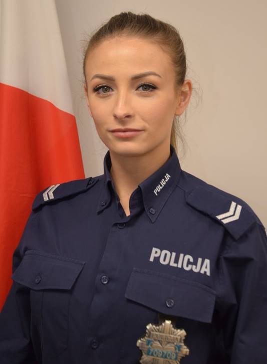 Dzielnicowy st. sierż. Marlena/rejon miasta Dobra