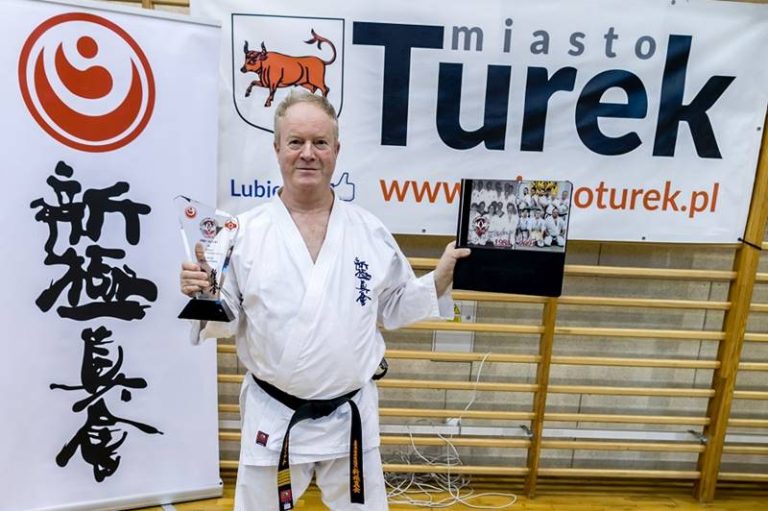 Prezes Klubu Sportów i Sztuk Walk w Turku shihan Dariusz Jasiakiewicz