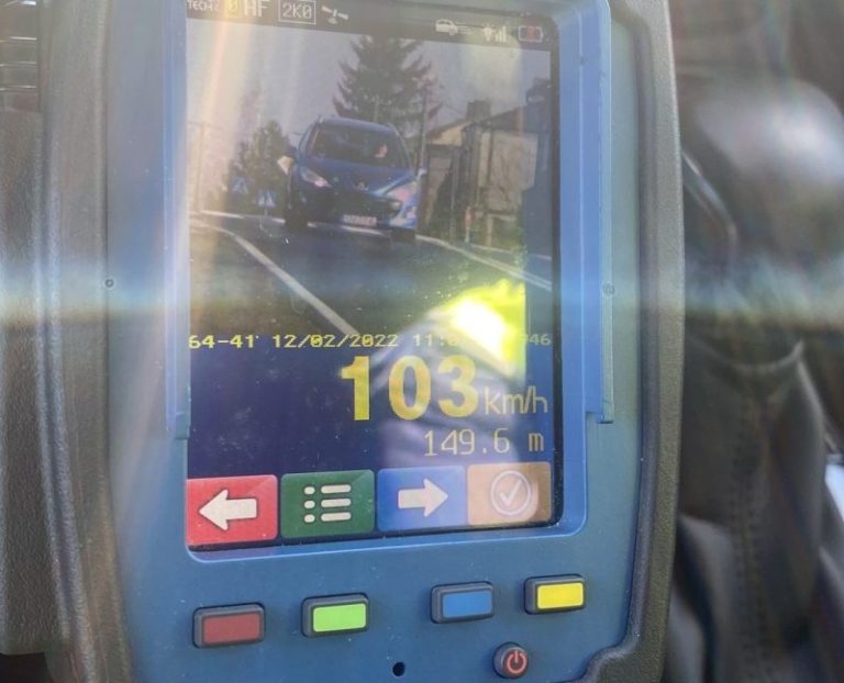 prędkościomierz, suszarka policyjna