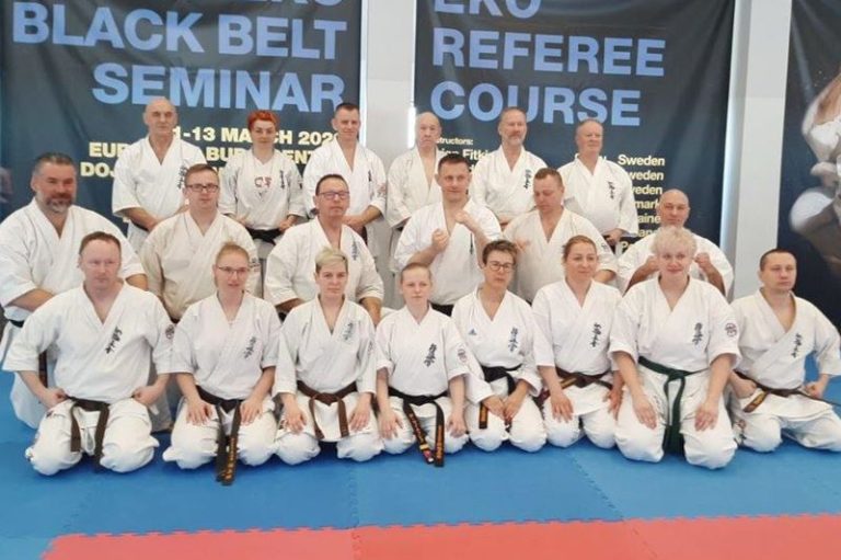 karate, zgrupowanie, trenerzy