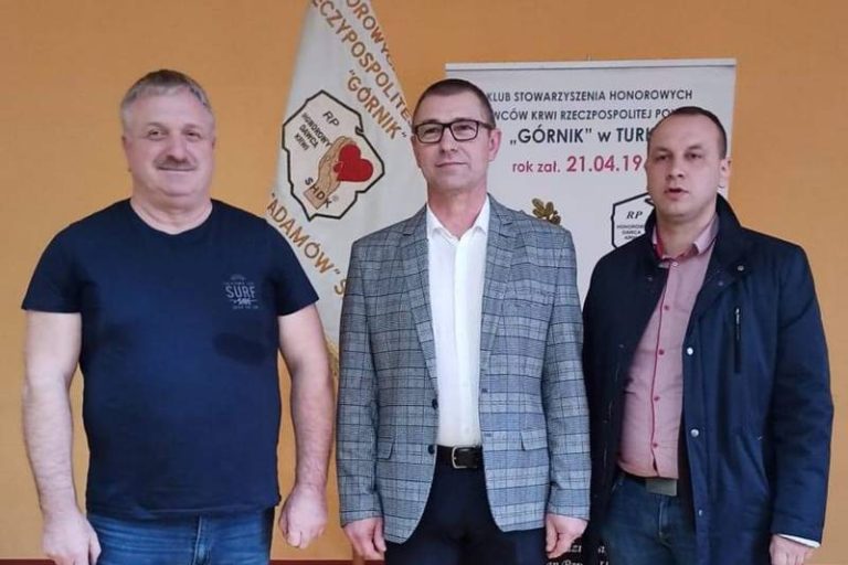 Nowy zarząd klubu HDK Górnik | od lewej: Zbigniew Buda, Jacek Hoffman, Norbert Lament