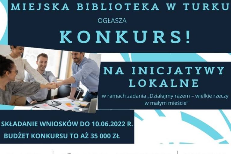 Konkurs na inicjatywy lokalne. 35 tys. zł do rozdania