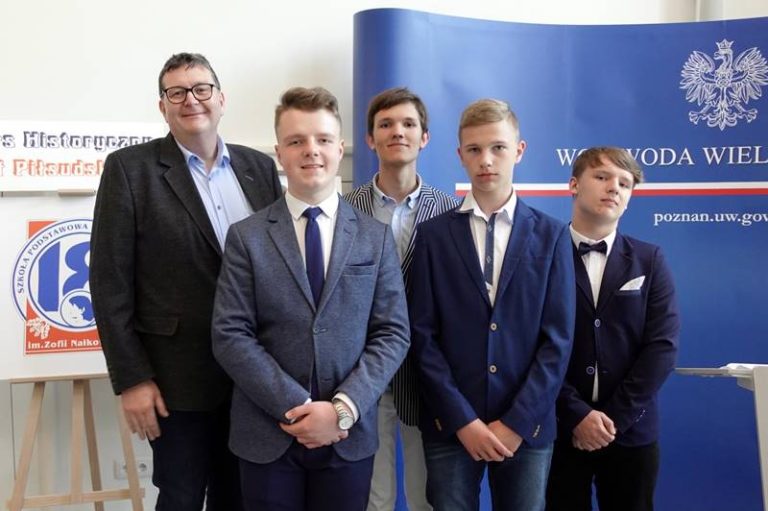 Uczniowie z SP Przykona laureatami konkursu Marszałek Józef Piłsudski