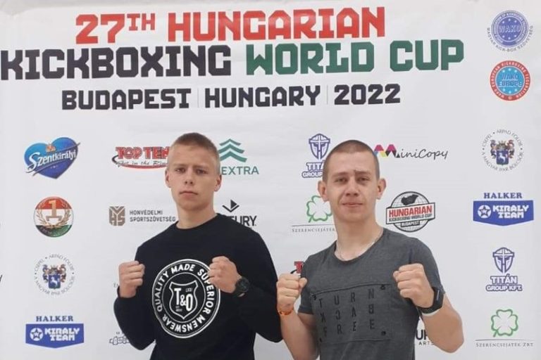 Aleksander Kowalczyk i Szymon Kałużny na Kickboxing World Cup w Budapeszcie