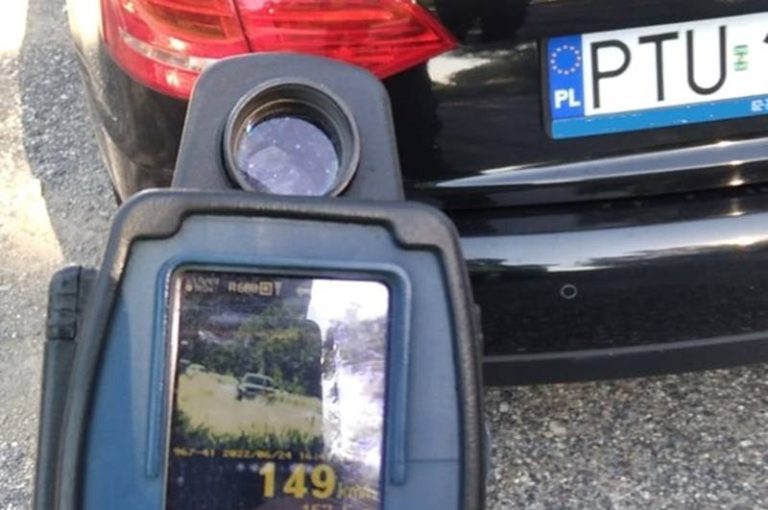 (Nie)bezpieczne wakacje | Policja, kontrola prędkości