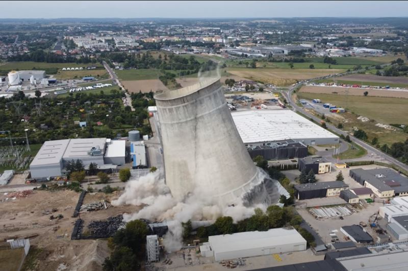 I stało się. Ostatnia chłodnia kominowa zniknęła z krajobrazu Turku