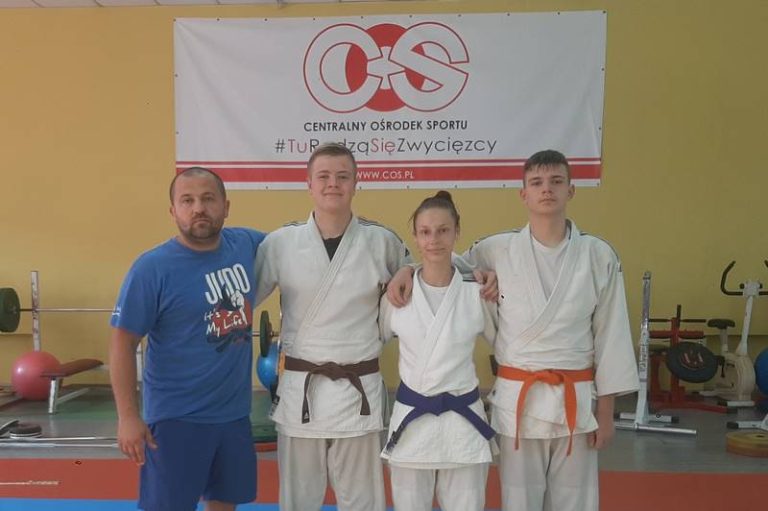 od lewej: Michał Gaj, Jan Antoniewicz, Julia Kocimska, Patryk Brzęcki