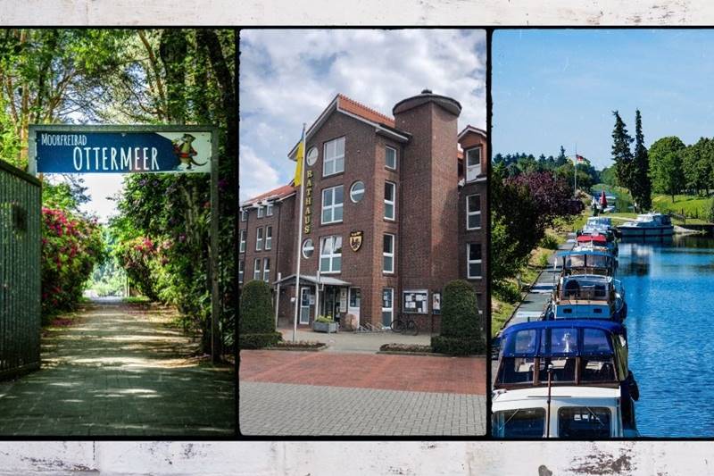 Trzy zdjęcia z miasta Wiesmoor (Niemcy)