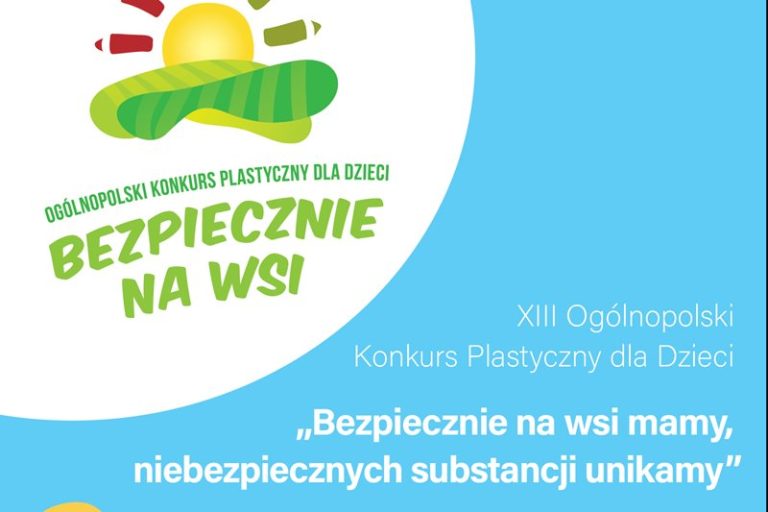 Konkurs plastyczny dla dzieci “Bezpiecznie na wsi mamy…”
