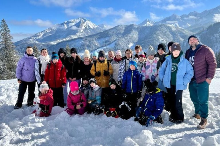 Młodzi adepci judo na obozie w Murzasichle k/Zakopanego