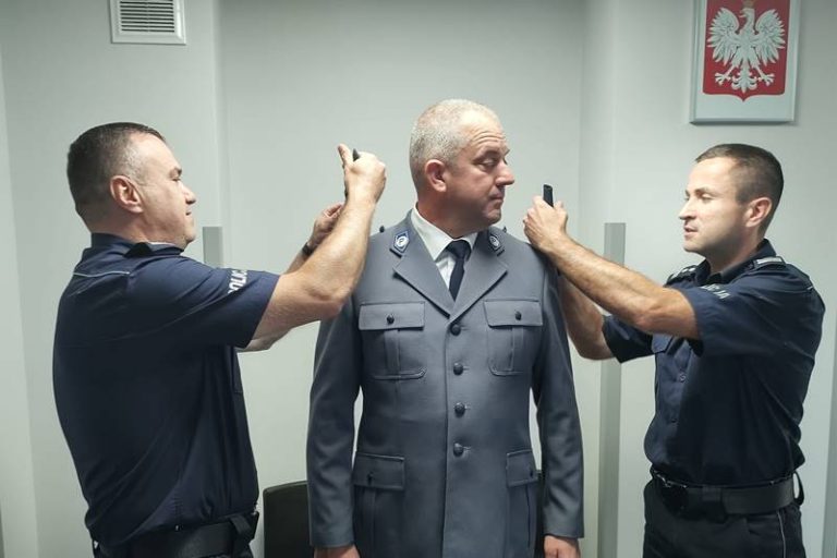 Od lewej: Roman Frątczak, Piotr Zieliński, Michał Grzelak