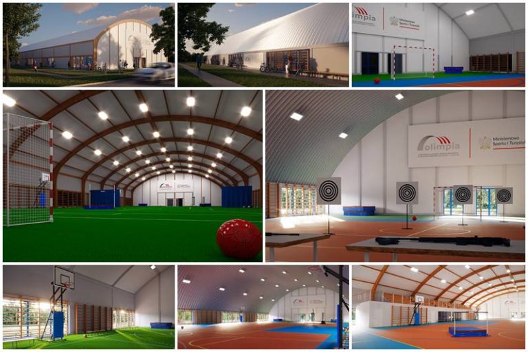 boisko wielofunkcyjne (wizualizacja) - program Olmpia