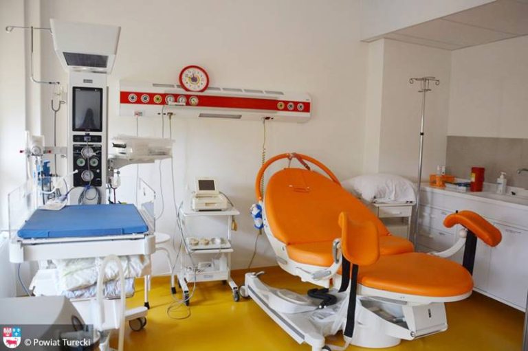 Nowo wyremontowany i wyposażony Oddział Ginekologiczno-Położniczy z salą porodową