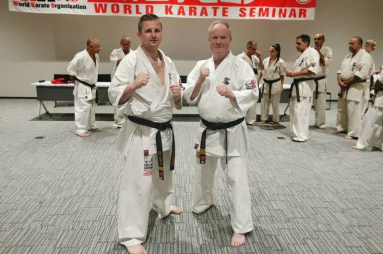 Jasiakiewicz i Pakuła w Japonii podczas mistrzostw świata w karate