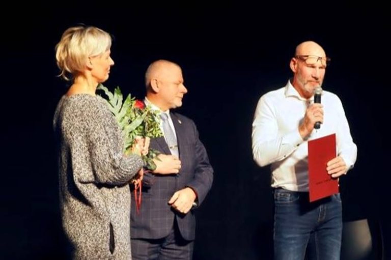 od lewej: Maria Sulkowska, Błażej Maleta, Jacek Sulkowski