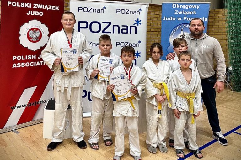 Medaliści mistrzostw Wielkopolski z klubu UKS Judo Tuliszków