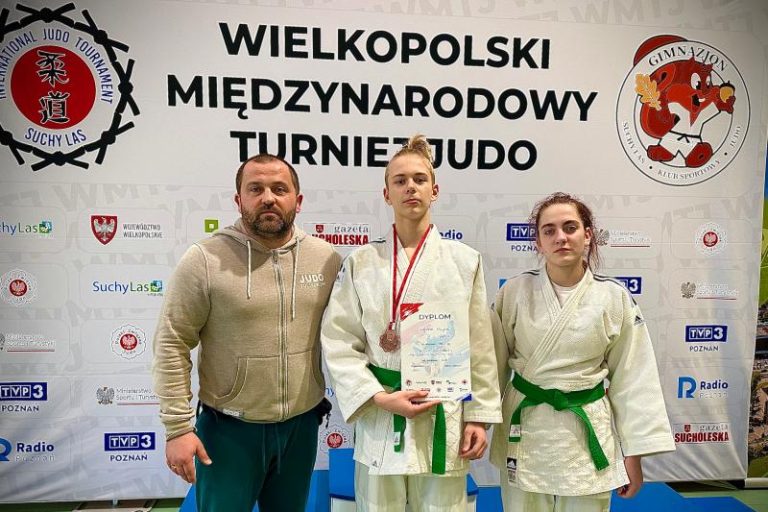 Młodzi judocy z Tuliszkowa na turnieju w Suchym Lesie