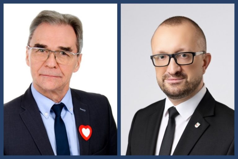 od lewej: Piotr Rybarski, Romuald Antosik