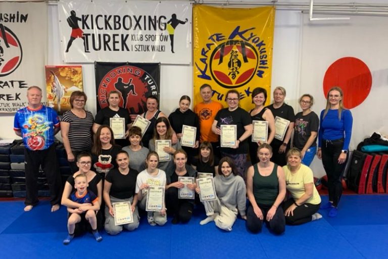 XXV kurs samoobrony “Kobieta Bezpieczna” w Klubie Sportów i Sztuk Walki w turku