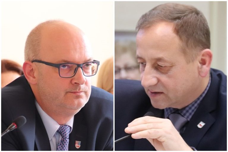 Od lewej: Dariusz Kałużny, Grzegorz Wojtczak