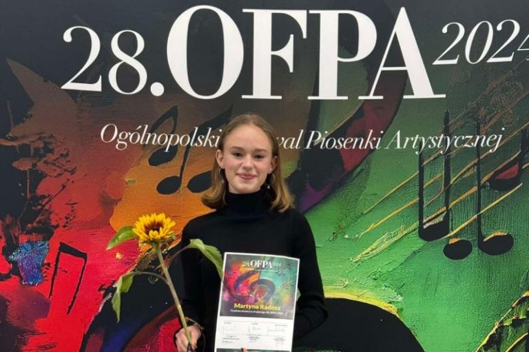 Martyna Radosz na Ogólnopolskim Festiwalu Piosenki Artystycznej w Rybniku